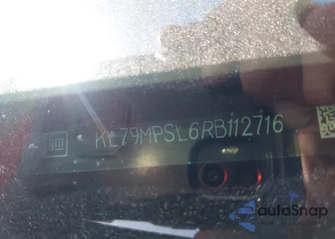 2024 Chevrolet Trailblazer Fwd Lt from USA, damaged, VIN KL79MPSL6RB112716